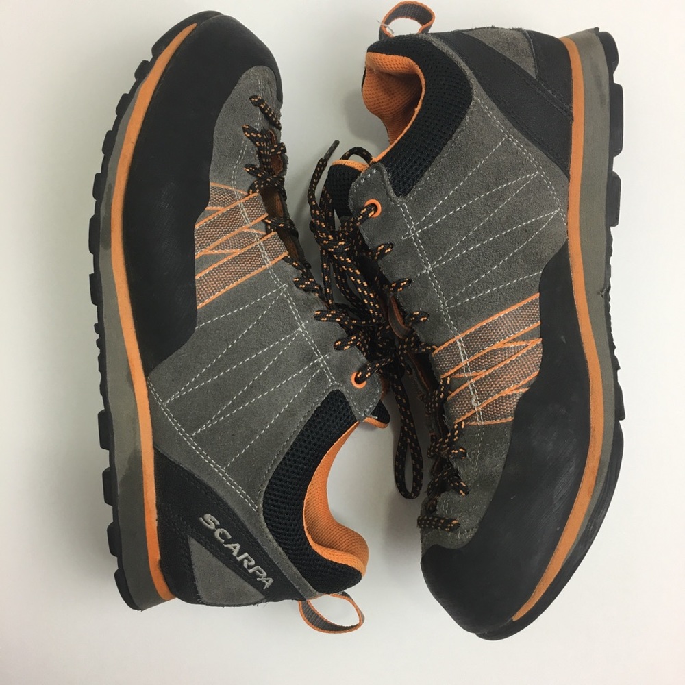 SCARPA Crux Vibram Rubber Toe Rock Climbing Shoes